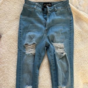 Fitjeans ripped skinny jeans